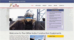 Desktop Screenshot of glitterindia.net